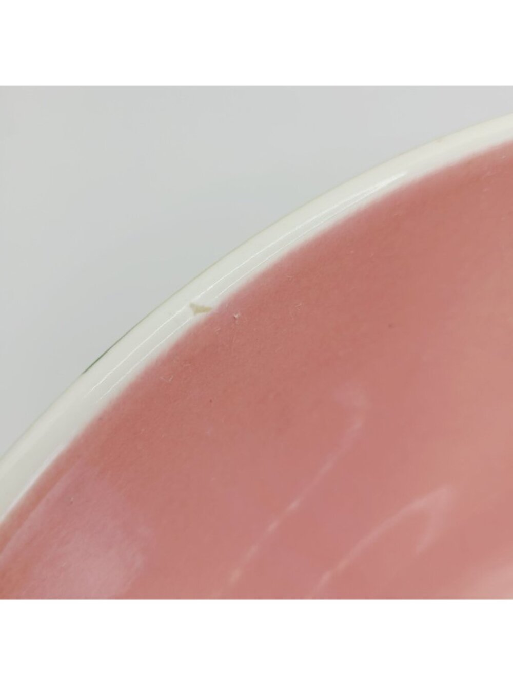 Vtg Watermelon-Inspired Ceramic Bowl Pink Green 11" Fruit-Themed Kitchenware - Picture 10 of 12